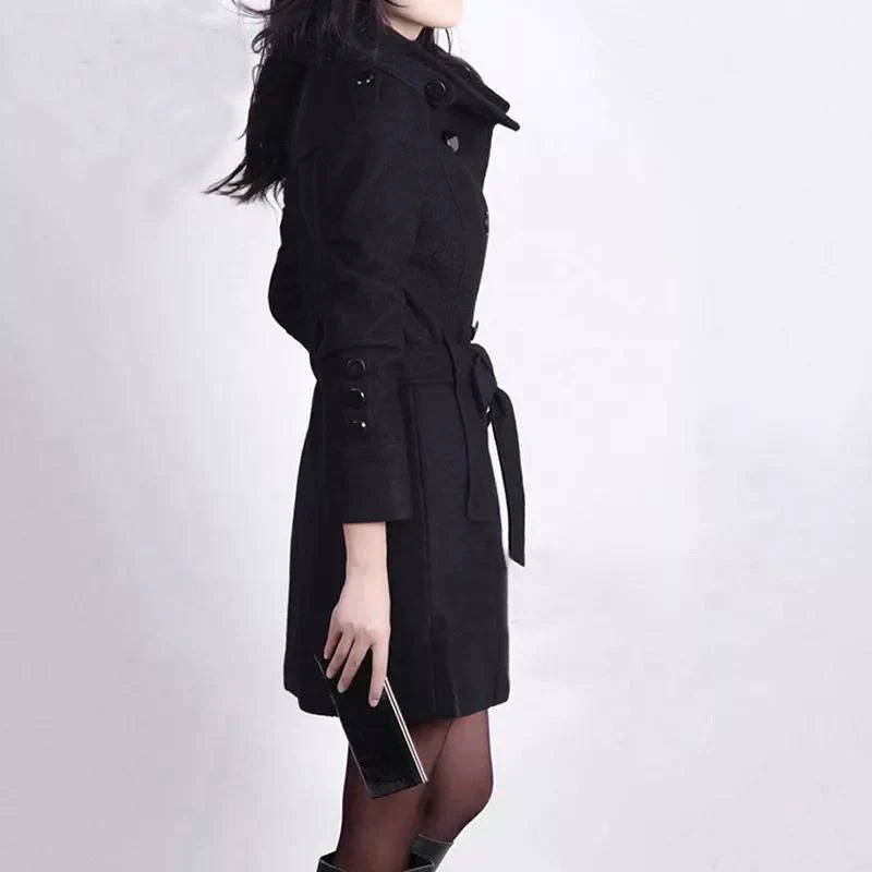 Lilyana - Elegant trench coat for women
