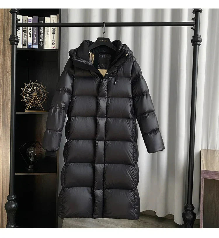 Lira - Thick Hooded Down Jacket - Cozy Women's Puffer