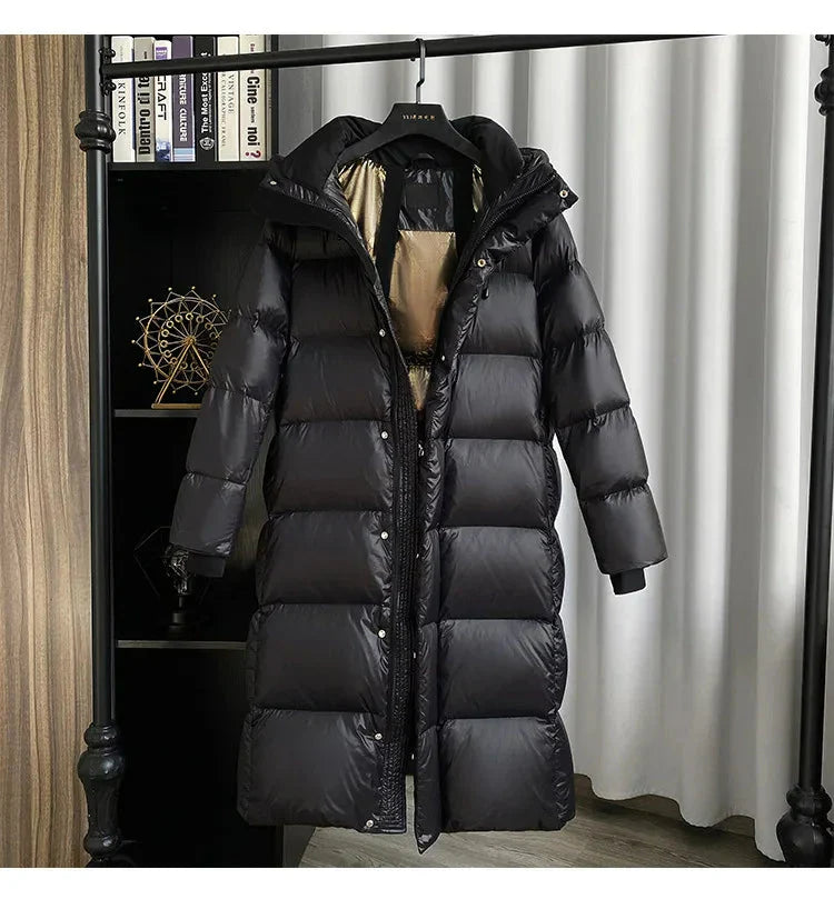 Lira - Thick Hooded Down Jacket - Cozy Women's Puffer