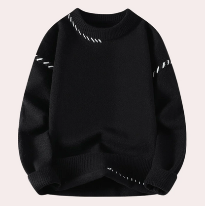 Maslen - High-neck winter jacket for men