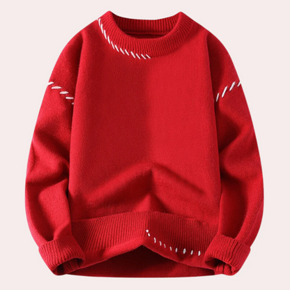 Maslen - High-neck winter jacket for men