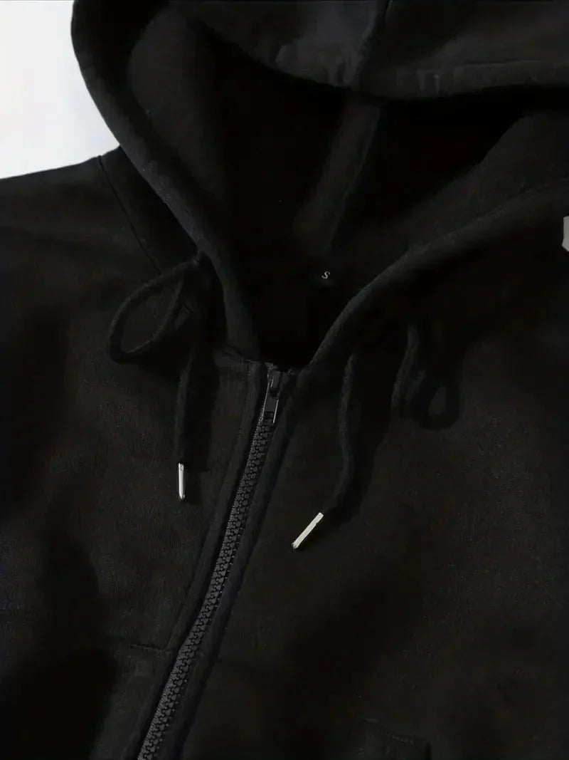 Melissa - Hoodie with split zipper