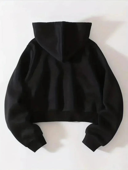 Melissa - Hoodie with split zipper