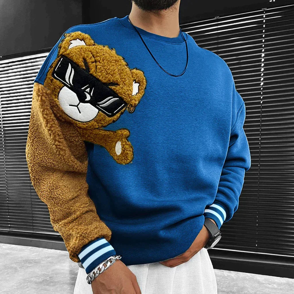 Sirius - Teddy bear sweater for men