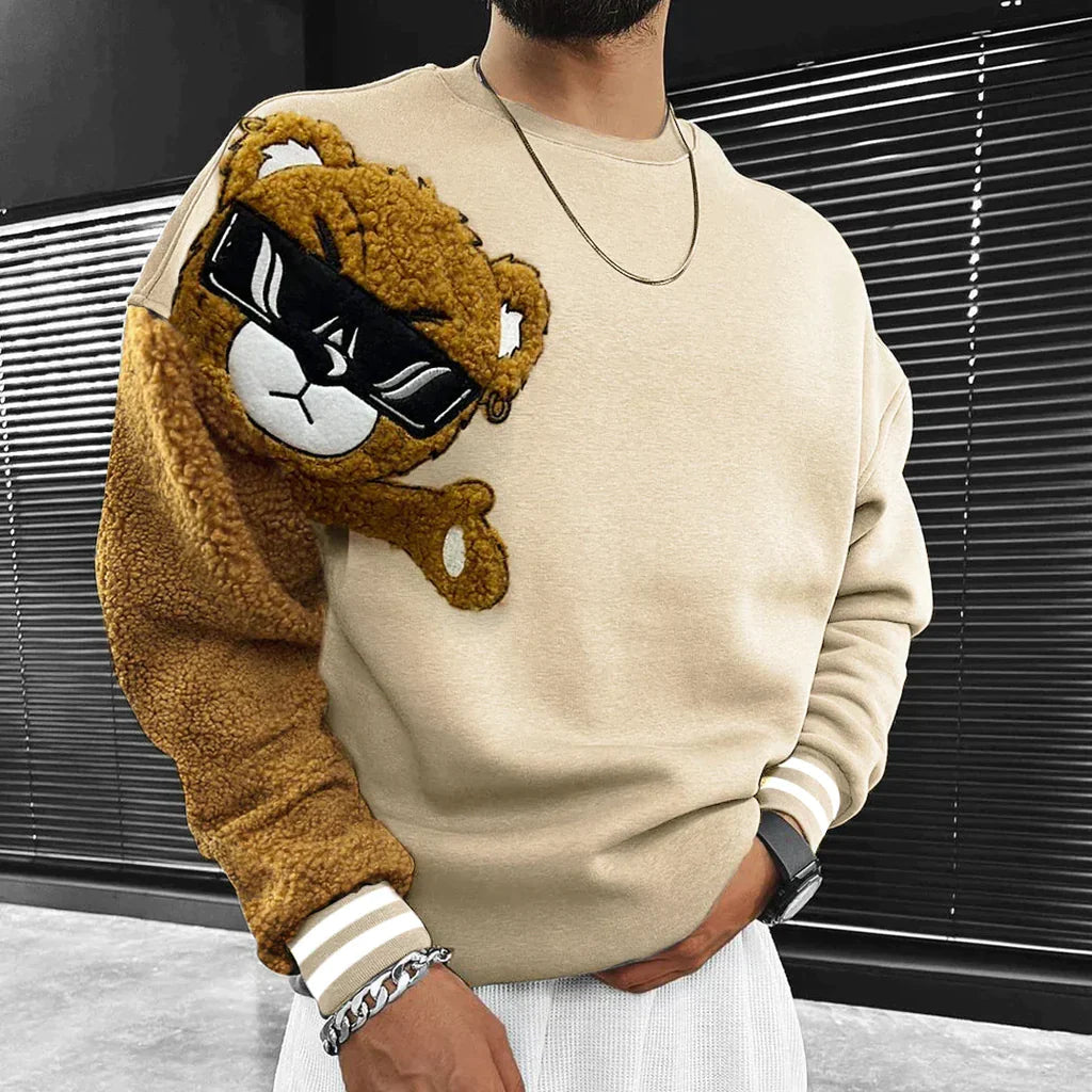 Sirius - Teddy bear sweater for men