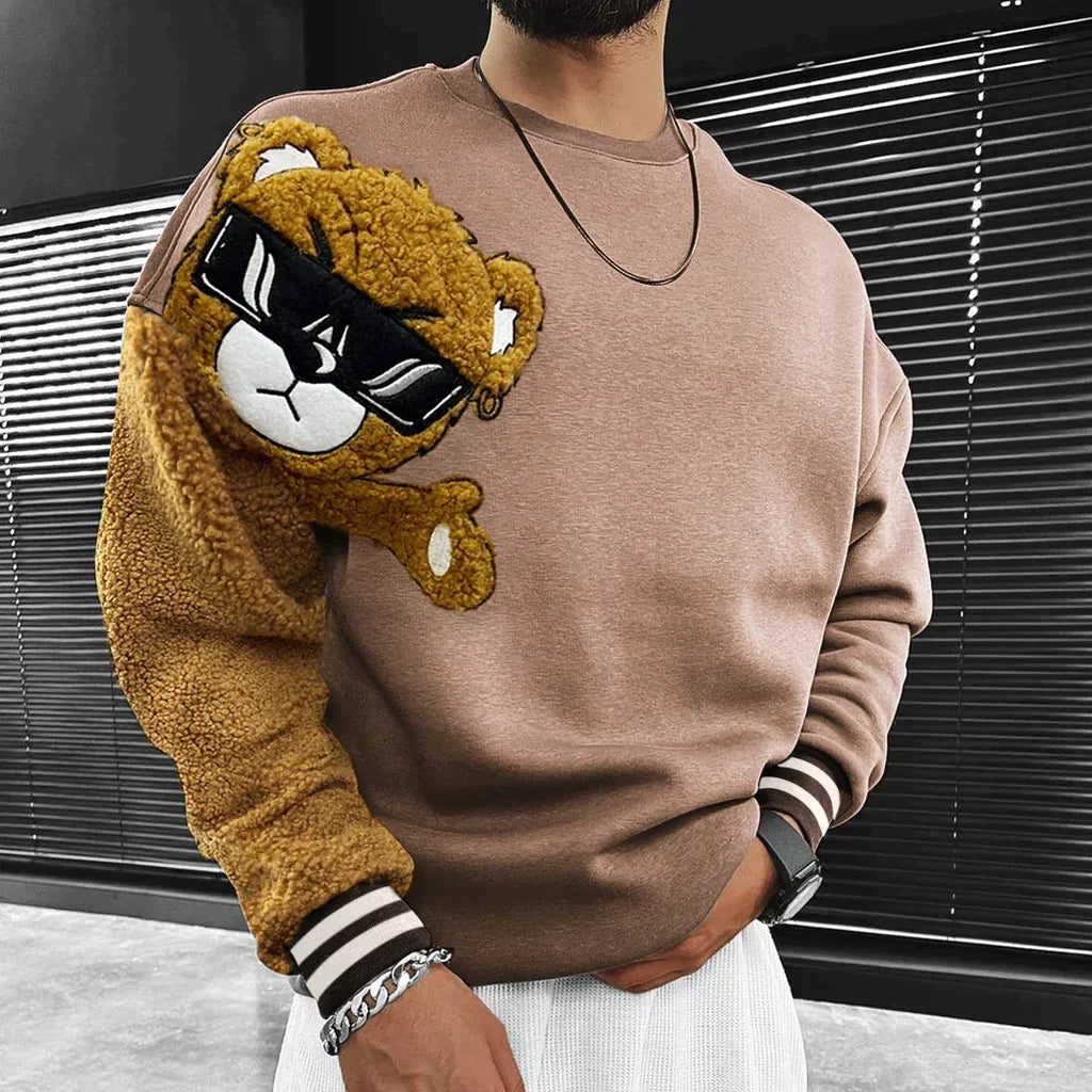 Sirius - Teddy bear sweater for men