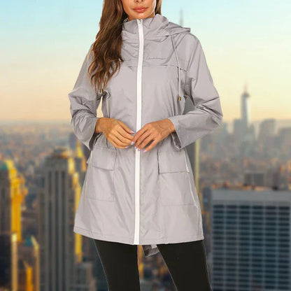 Sophie - Waterproof Women's Outdoor Rain Jacket - Lightweight & Durable