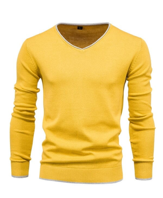 Sterling - Slim-fit pullover with V-neck