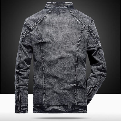 Tyrone - Casual cotton denim jacket for men