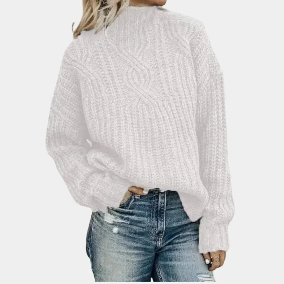 Violeta - Comfortable knitted sweater for women