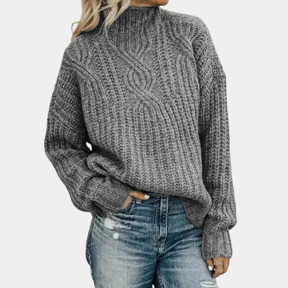 Violeta - Comfortable knitted sweater for women