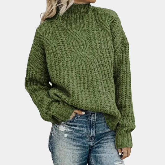 Violeta - Comfortable knitted sweater for women