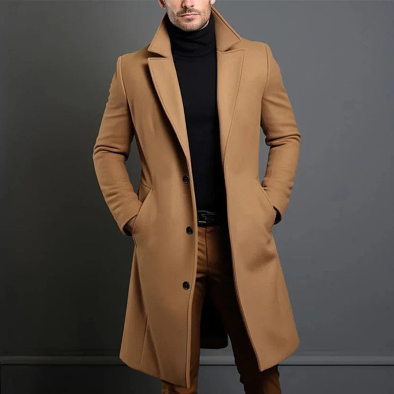 William - High-Quality Men's Wool Coat