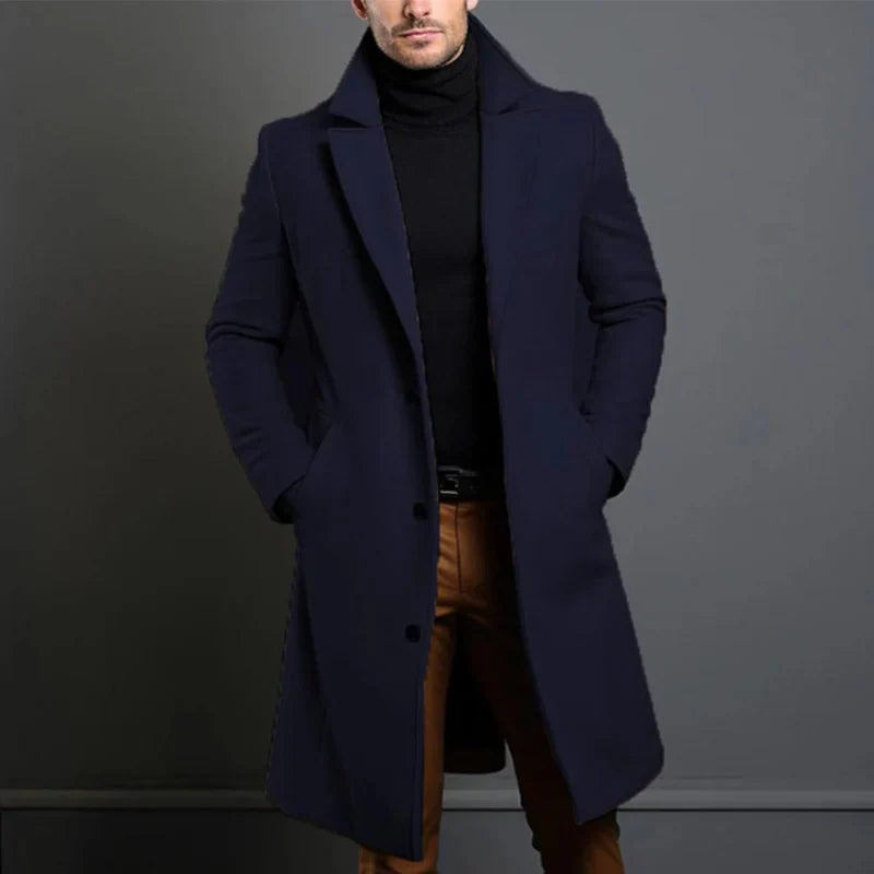 William - High-Quality Men's Wool Coat