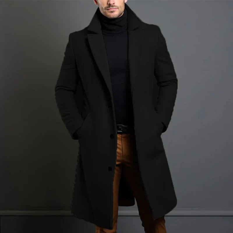 William - High-Quality Men's Wool Coat