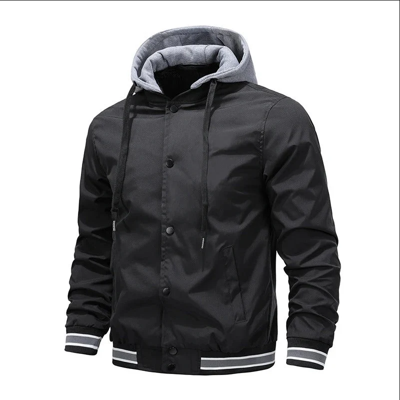 Yannick - Trendy jacket with hood