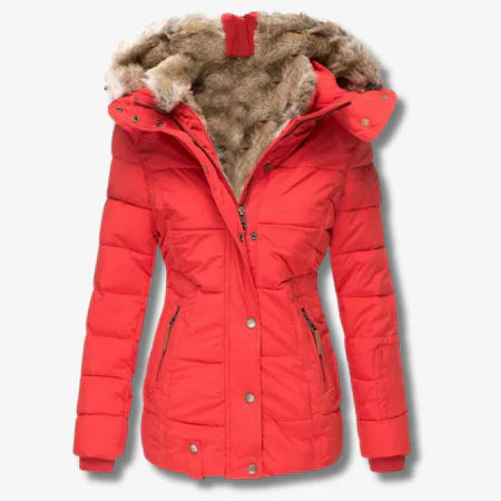 Zera - Women's Hooded Warm Jacket - Winter Essential