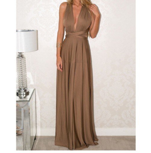 Women's Long Evening Dress for Party and Night Out Look